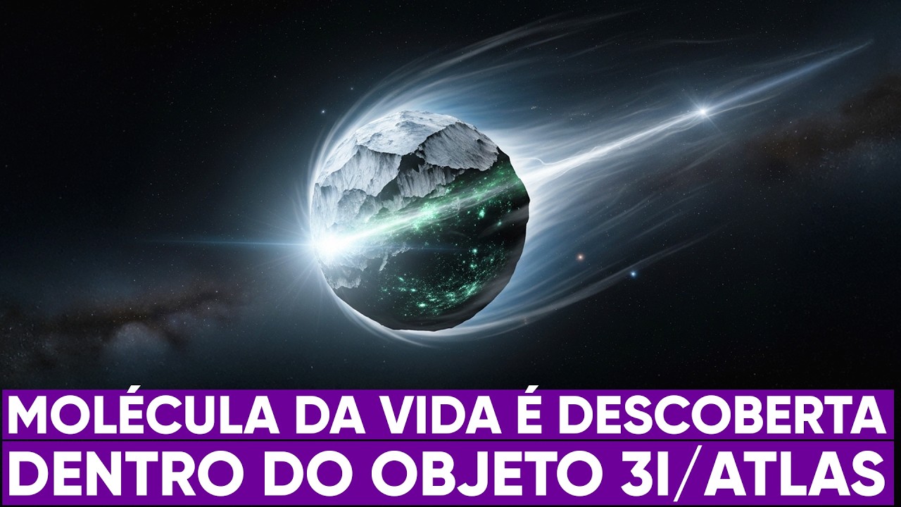 Detectado indício de vida no 3I/ATLAS
