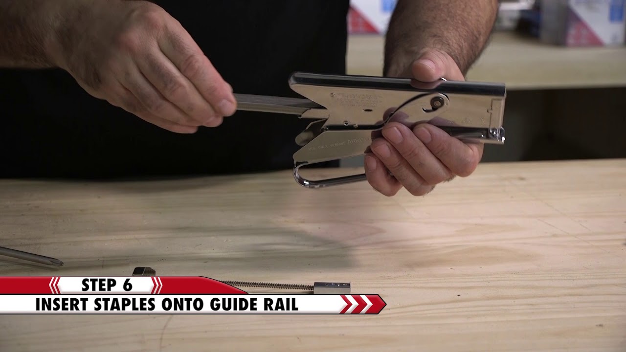 How to Clear a Jam From Arrow's P22 Plier Stapler