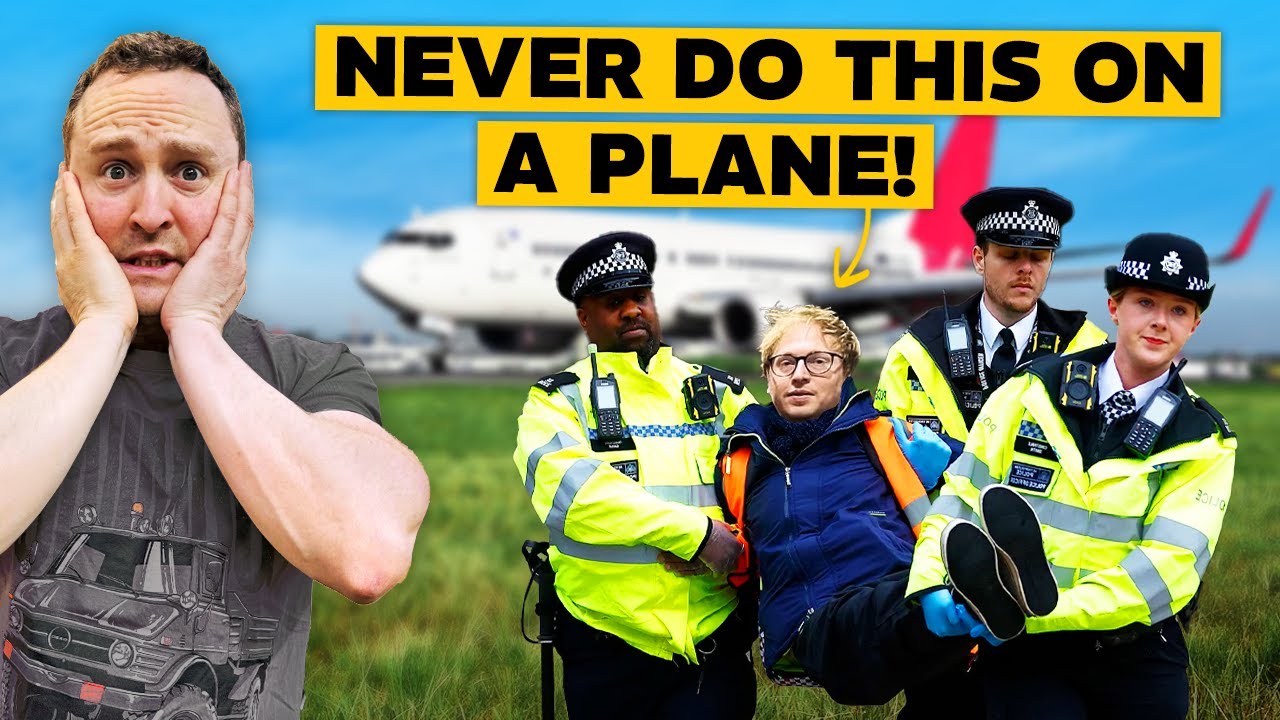 How We Almost Got Kicked Off A Plane During Take Off!