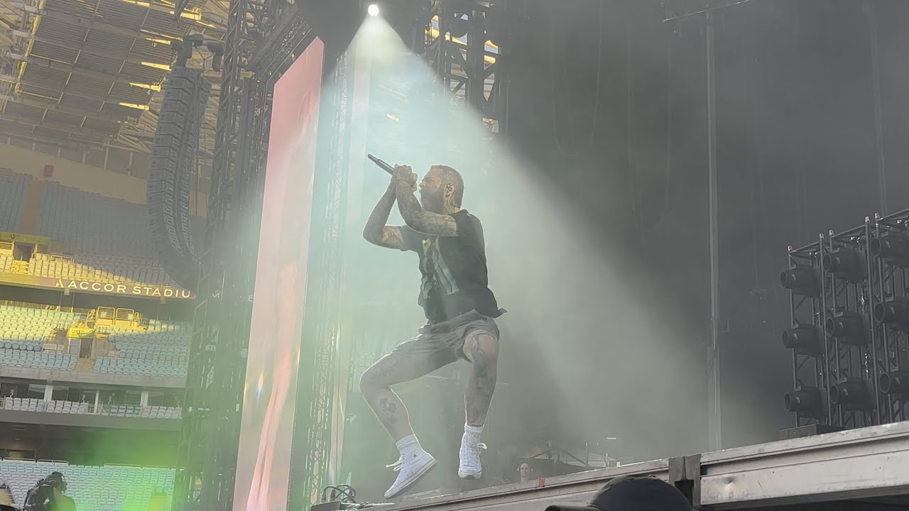 Post Malone - Goodbyes [Live 4K]