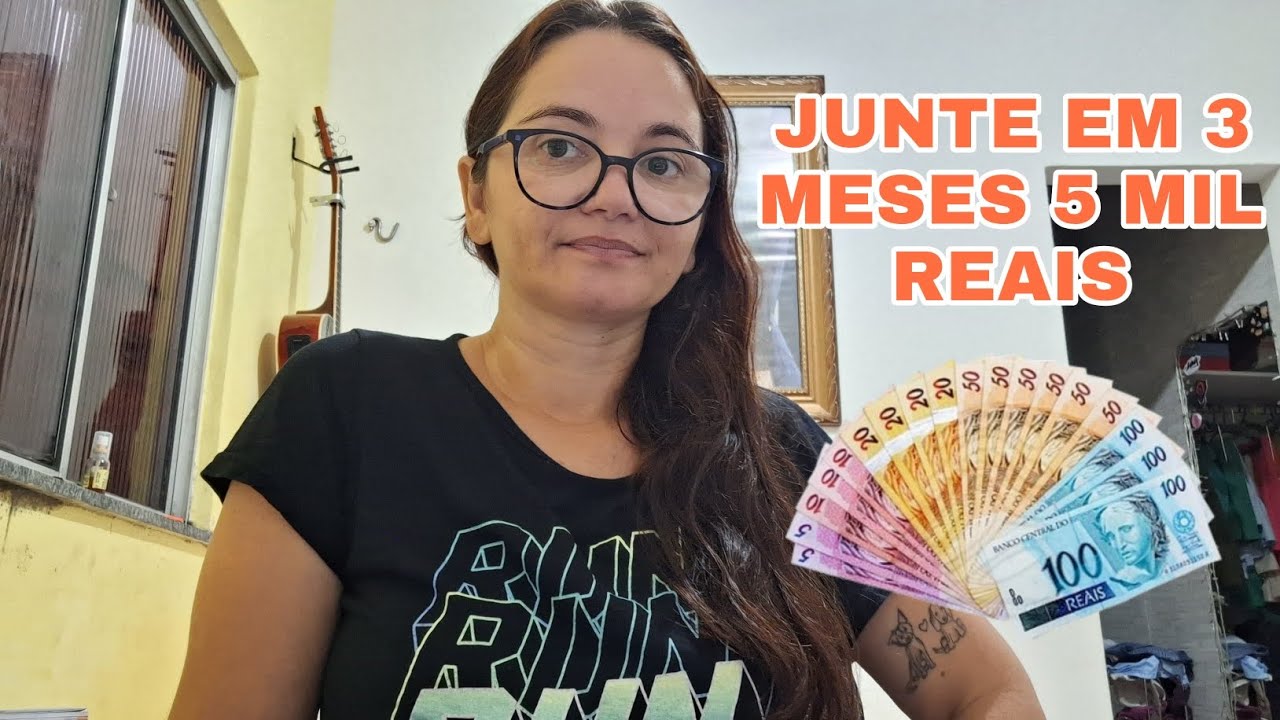 QUALQUER PESSOA CONSEGUE JUNTAR 5 MIL REAIS EM 3 MESES