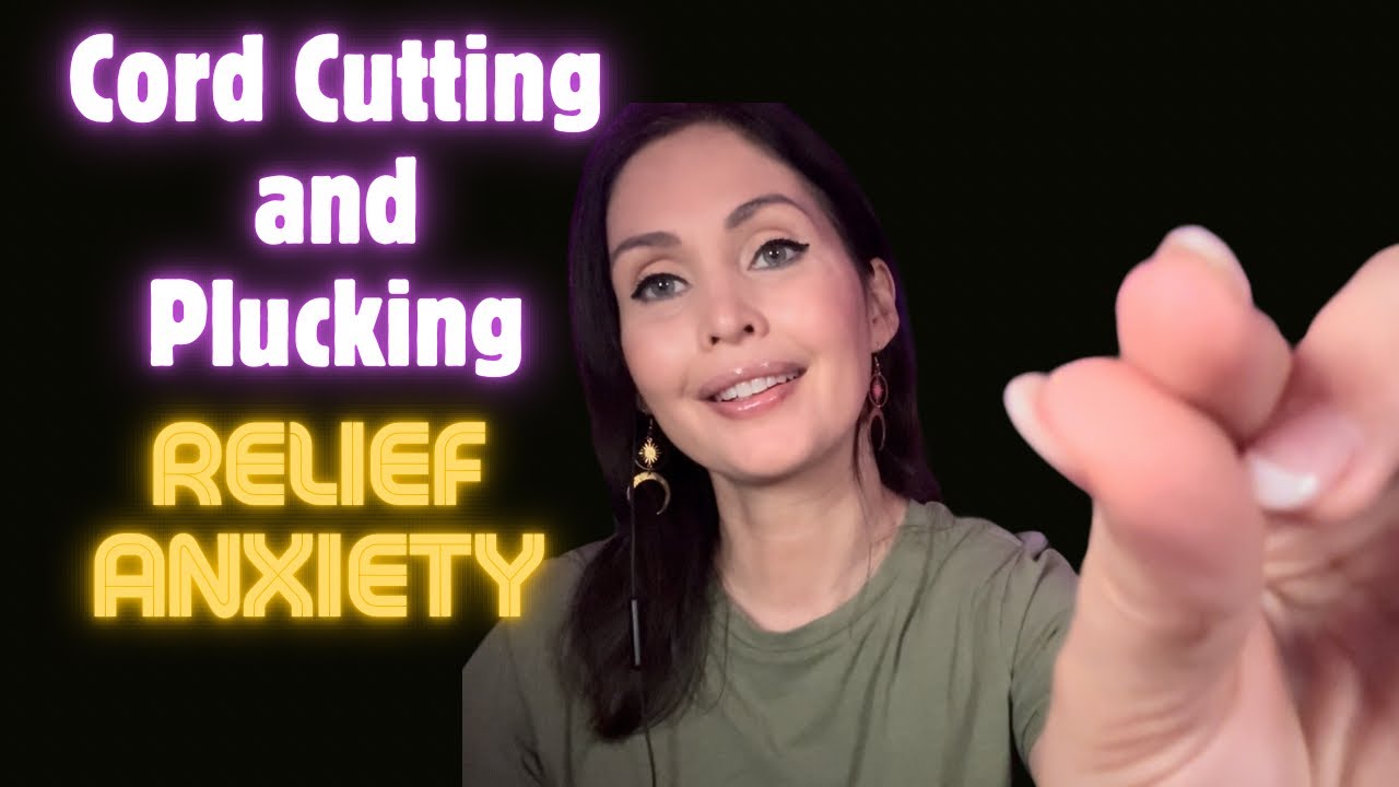 Cord Cutting Reiki ASMR | Plucking & Energy Pulling for Anxiety Relief (No Talking)