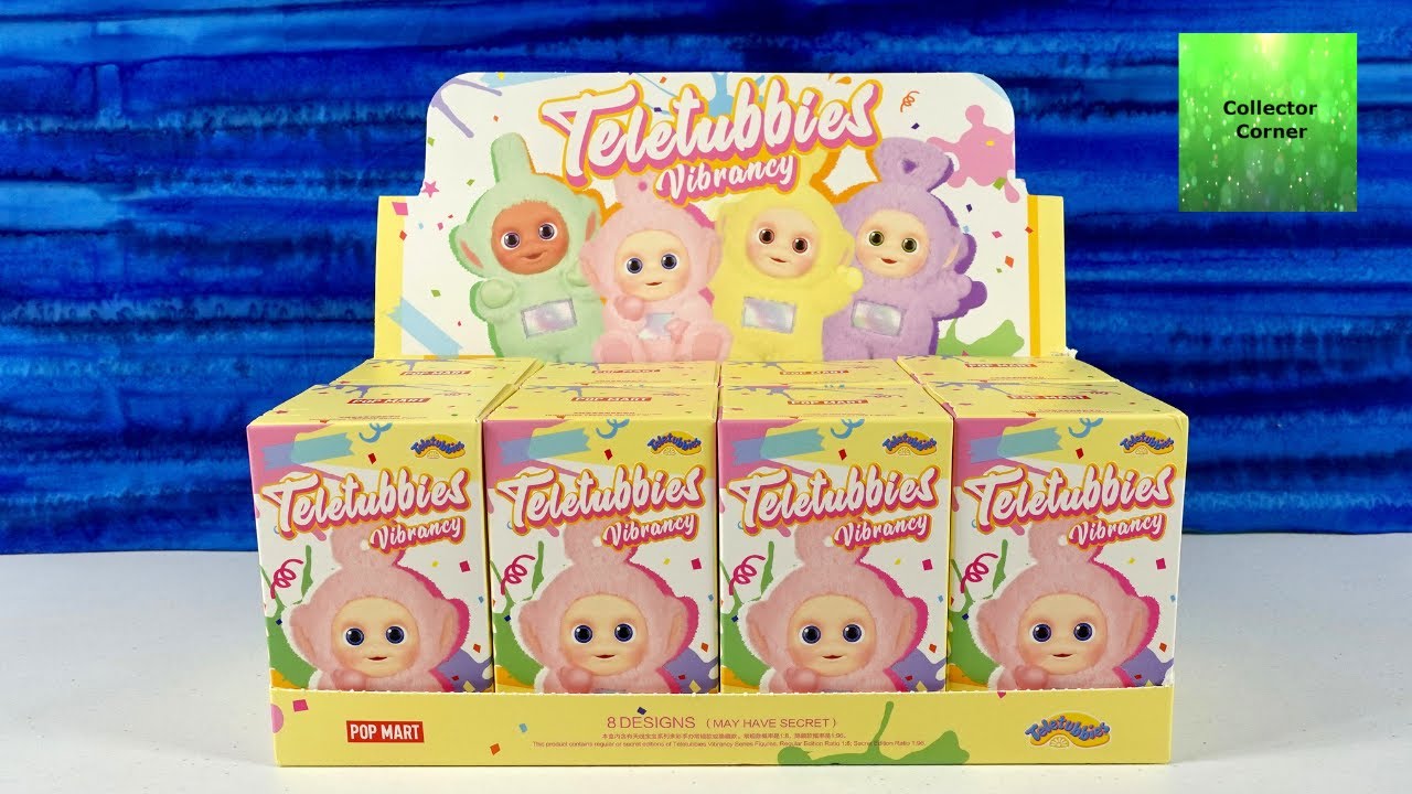 Teletubbies Vibrancy Pop Mart Blind Box Plush Figures Unboxing Collector