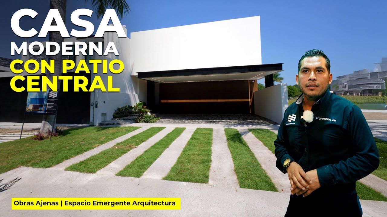 Casa Moderna con Patio Central en Colima | Obras Ajenas | Espacio Emergente Arquitectura