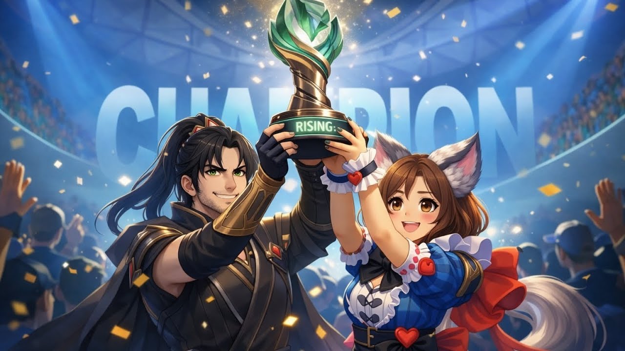 FOMOS CAMPEÕES NO MLBB RISING OPEN! - MOBILE LEGENDS 