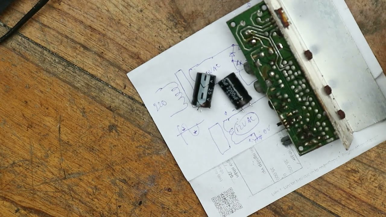 Sửa Loa vi tính cắm điện có tiếng ù