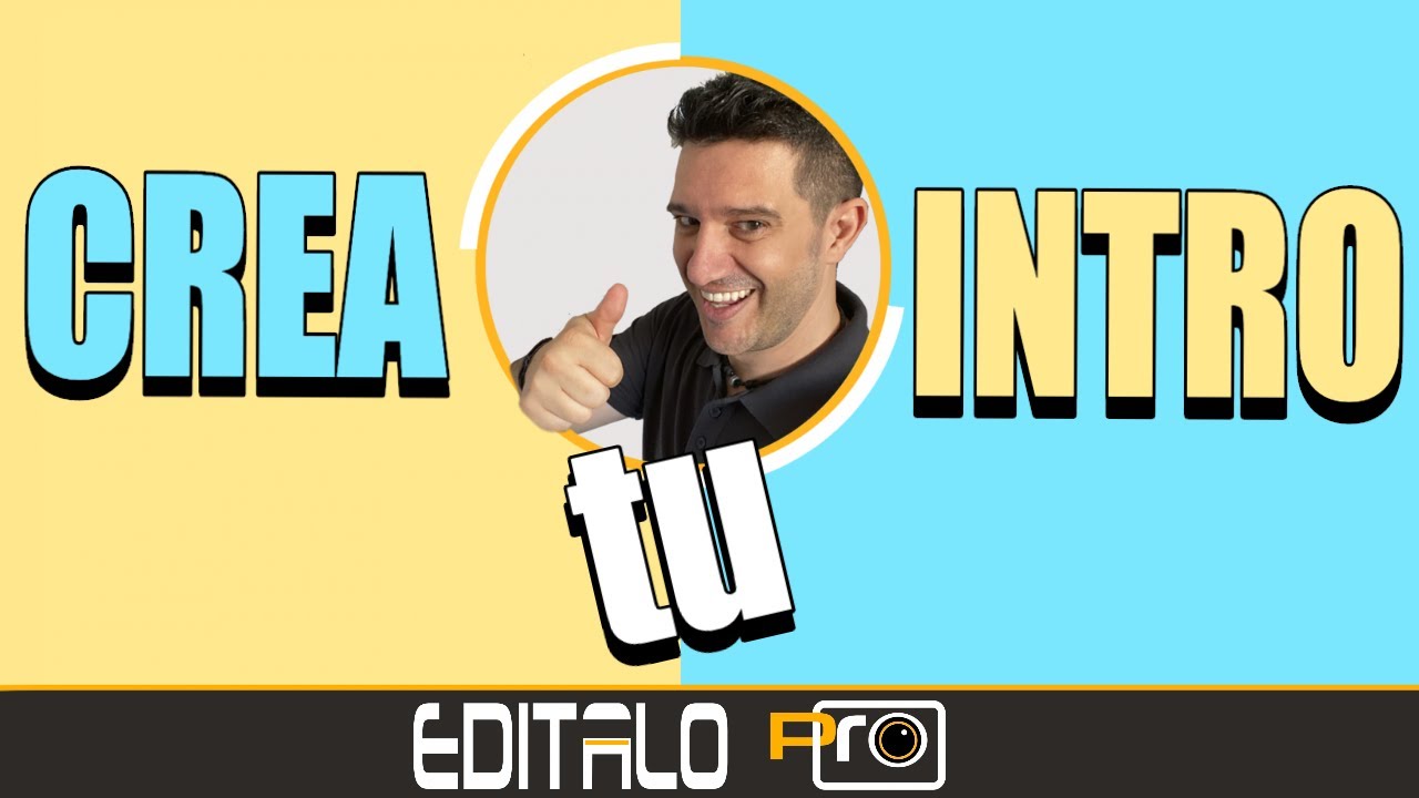 Cómo Hacer una INTRO para YOUTUBE en PREMIERE 👉🏼 [FÁCIL 😎👍🏻]