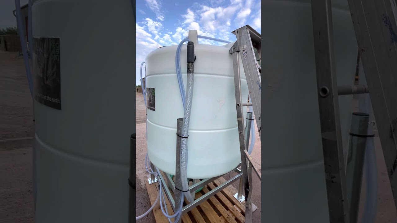Air lift vortex compost extractor walk around