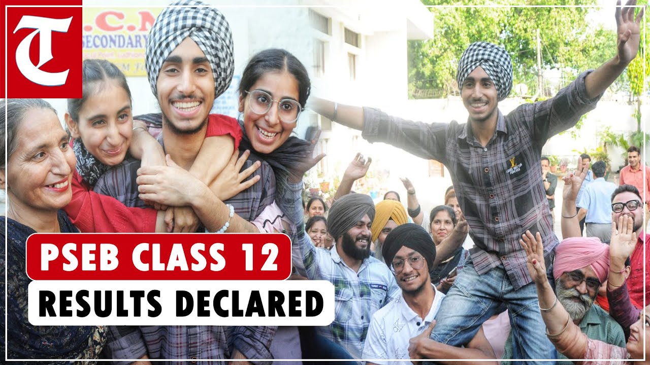 Punjab Boards Examination Class 12 topper celebrates achievement with family and friends