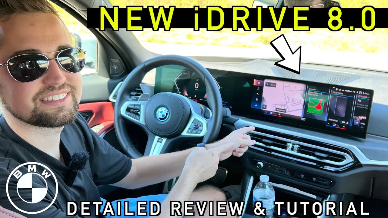 Новая информационно-развлекательная система BMW iDrive 8! | Подробный обзор и руководство