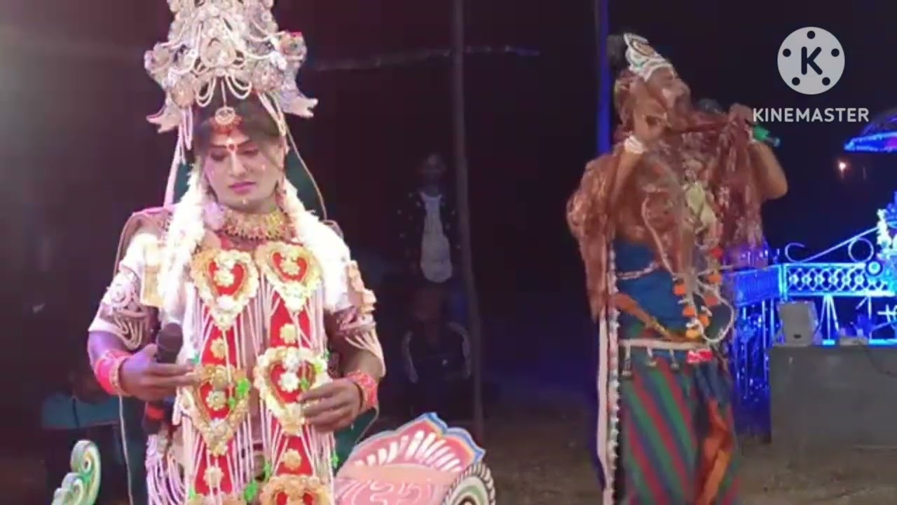 ଚିଙ୍ଗୁଡ଼ି ଭାଇ ଙ୍କ ରାଧା ଅଭିନୟ ରୁ କିଛି ଝଲକ (Danda Nacha Angul )Suleipal sakhi Nabik