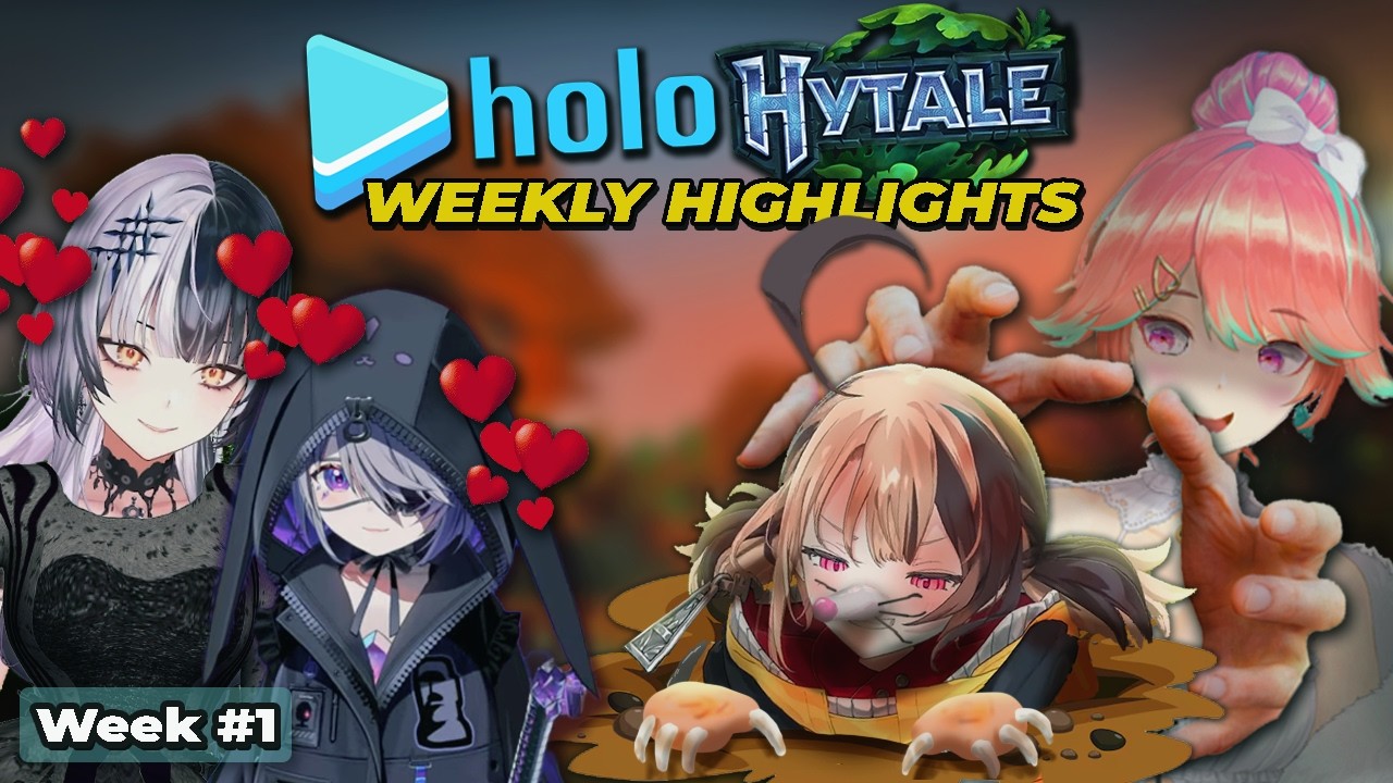 Things get weird in Hytale...【Hololive x Hytale Weekly Highlights #1】
