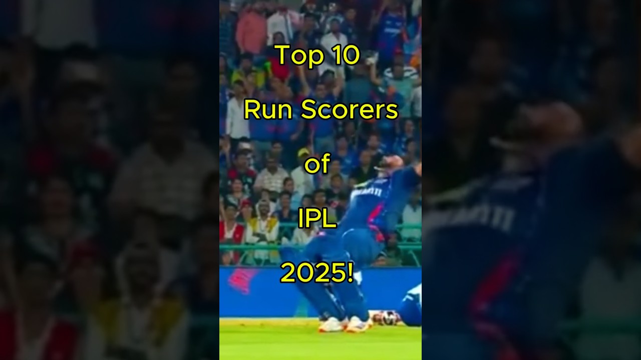 Top 10 Run Scorers of IPL 2025 | Orange Cap Standings Final List#IPL2025 #OrangeCap#TopScorersIPL