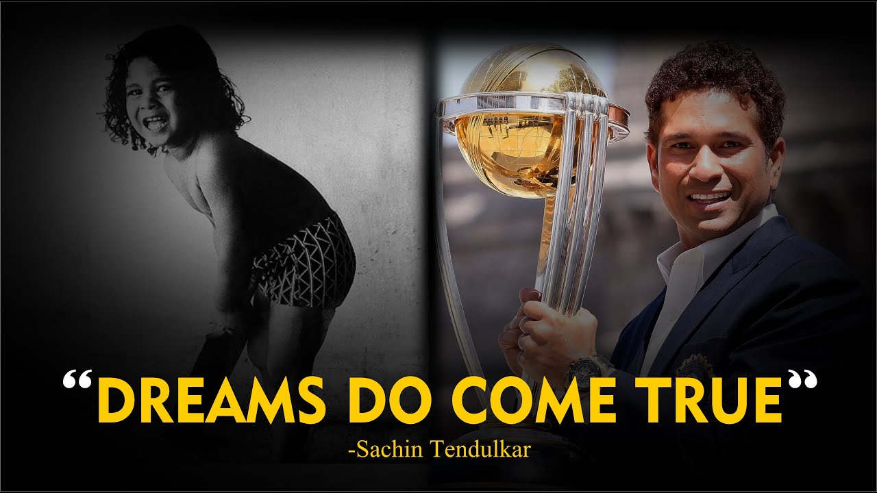 CHASE YOUR DREAMS - Sachin Tendulkar Eye Opening Speech (english)