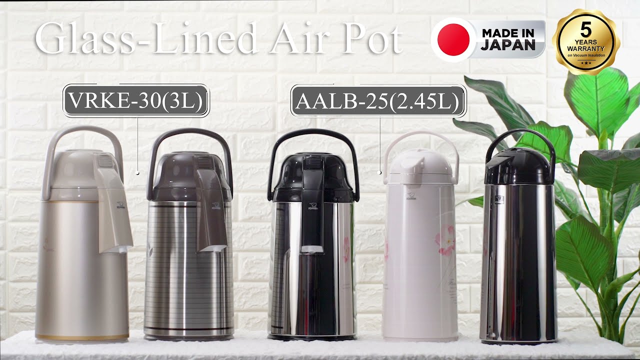 Zojirushi Glass Lined Air Pot