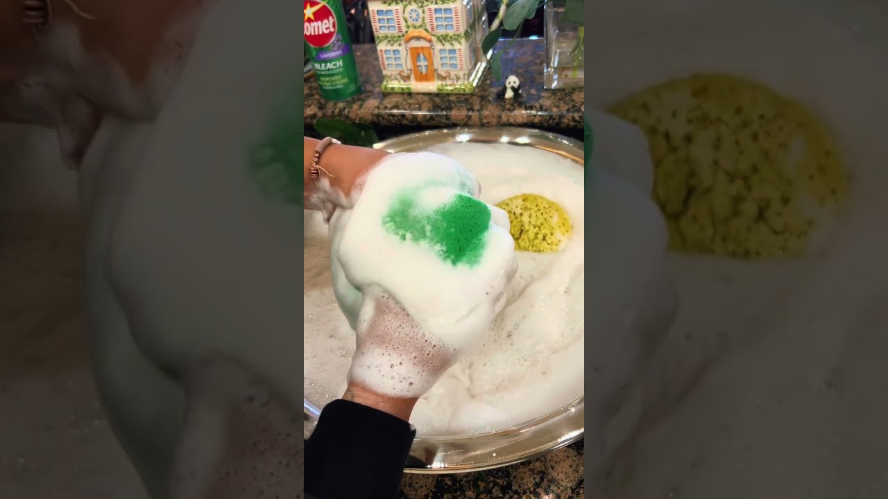 🪻Lavender Comet Suds ASMR | Sponge Squeezes | Relaxing Soapy Sponges | Oddly Satisfying 🤍