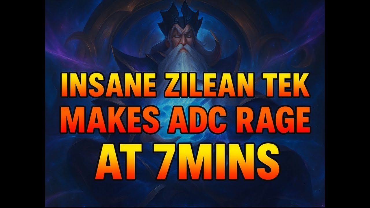 Zilean Support Made Their ADC Rage Quit at 7 Minutes 💀🕒