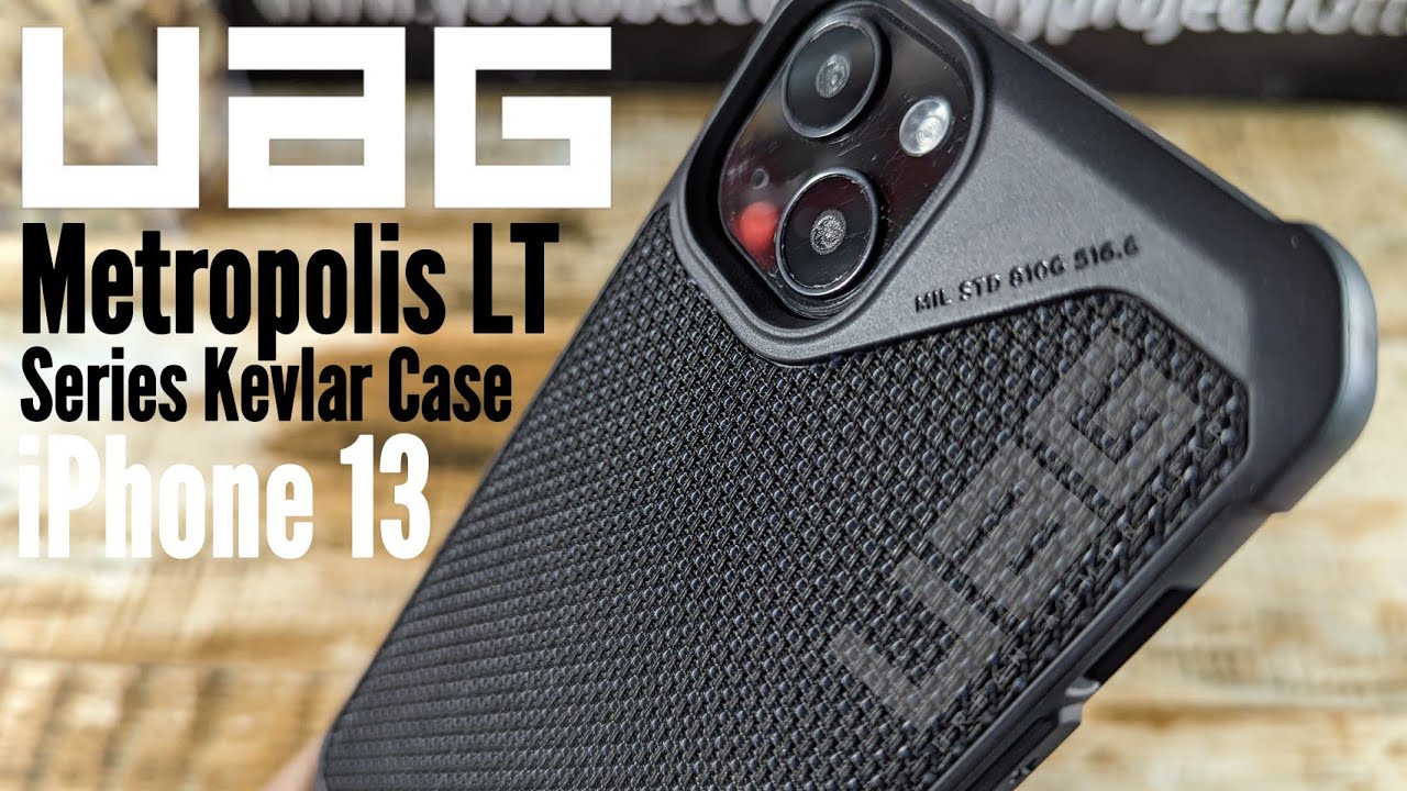 UAG Metropolis LT Series Kevlar Case | Built-in Magnet for Magsafe | iPhone 13