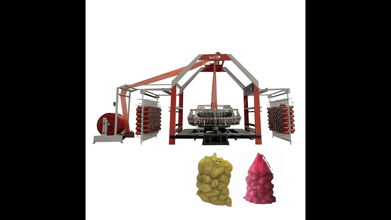 Mesh bag circular weaving loom