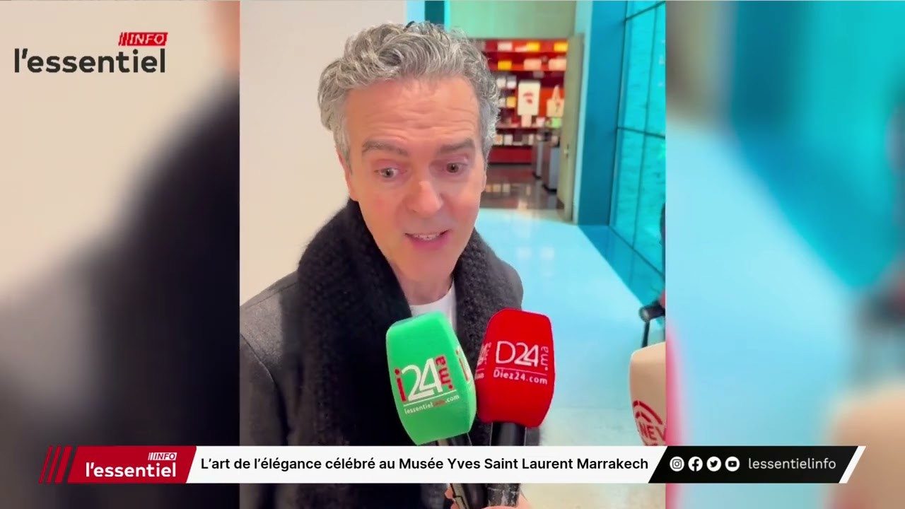 L’art de l’élégance célébré au Musée Yves Saint Laurent Marrakech