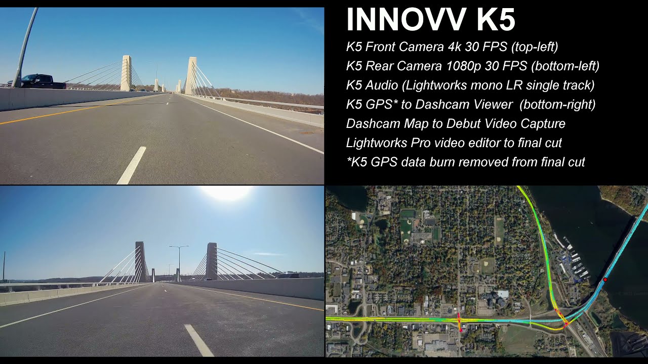 INNOVV K5 Full Feature Sample