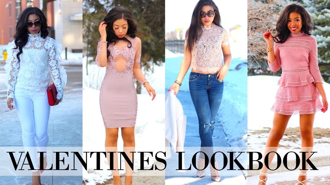 VALENTINE'S DAY & SPRING LOOKBOOK 2017  | 5 Date Night Outfit Ideas