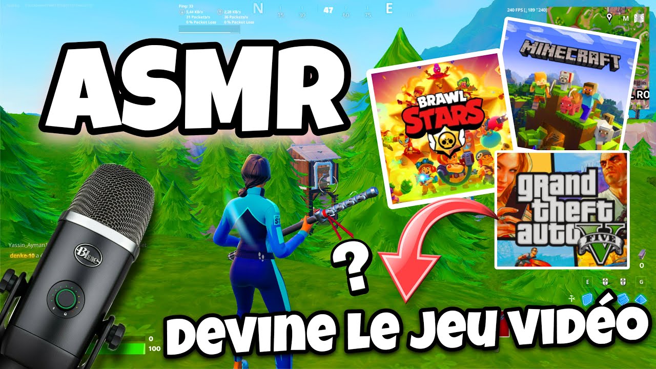 ASMR Français • DEVINE LE JEU VIDÉO ! 🎮 (petit quizz et chuchotements puissants)