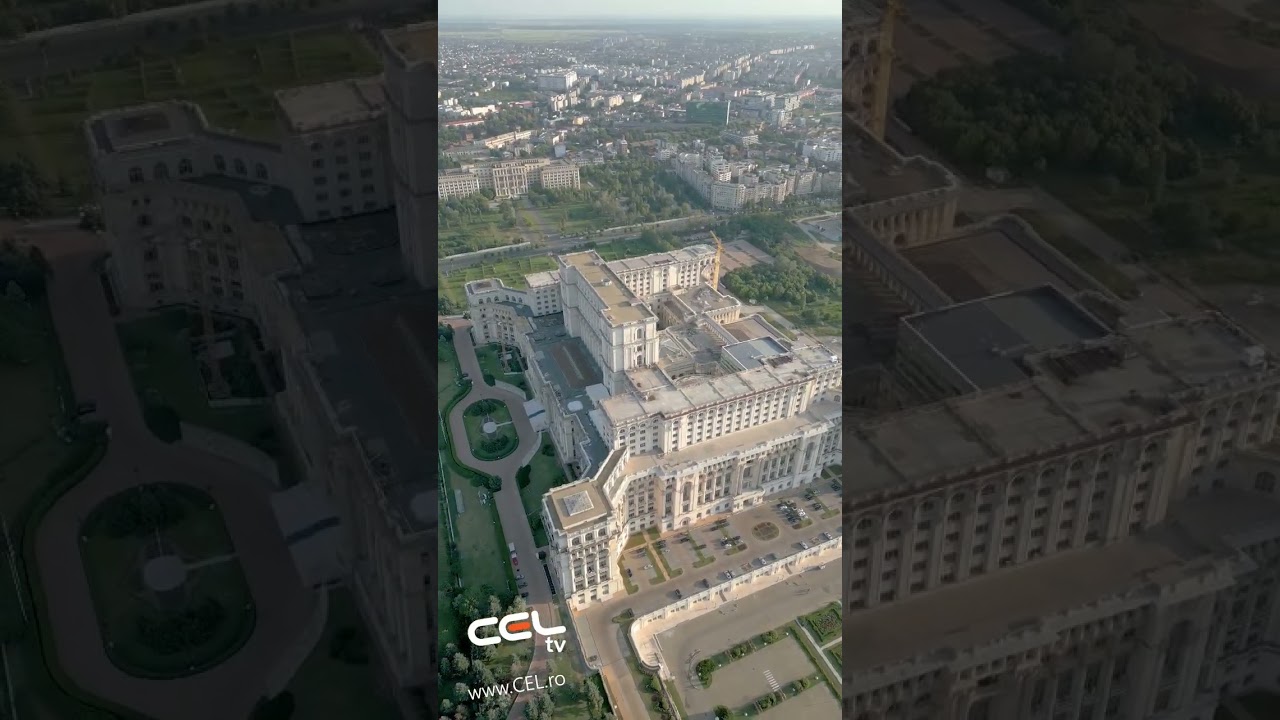 Casa Poporului - Bucuresti - drona CEL.ro
