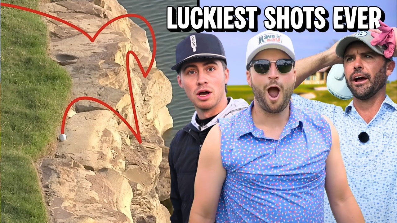 27 Minutes Of Youtube Golfers Being The Luckiest People On The Planet (Lucky Breaks)