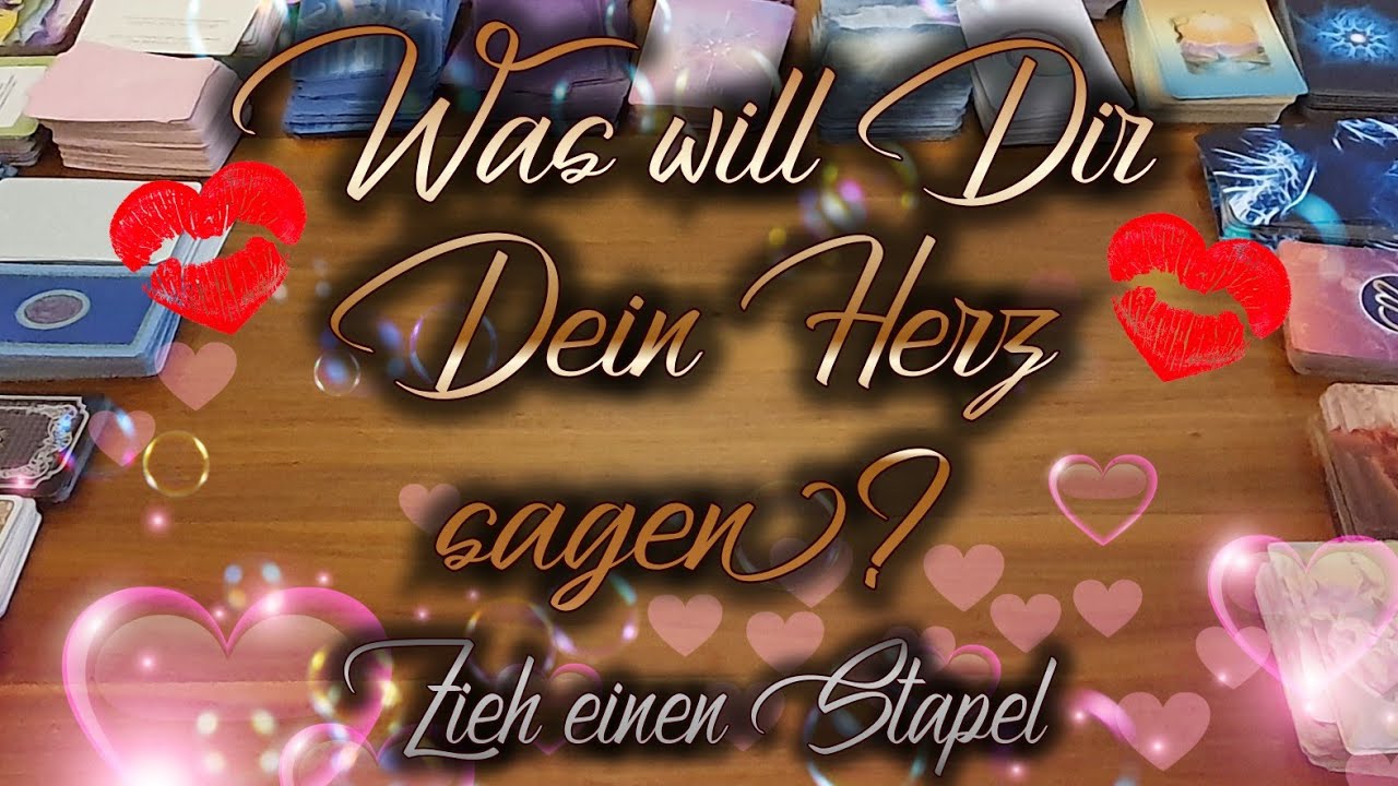 💌Was will Dir Dein Herz sagen?💌 #seelenorakel #zieheinenstapel