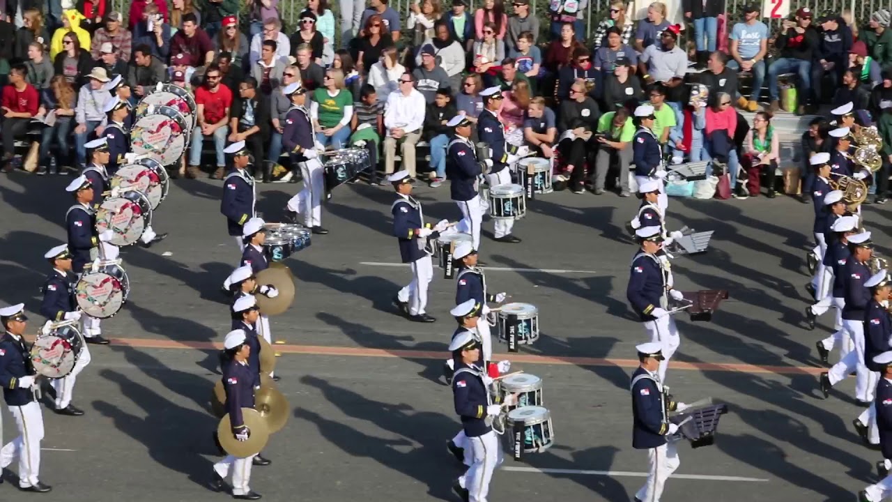 Banda Musical de Panama en el Desfile de las Rosas 2018
