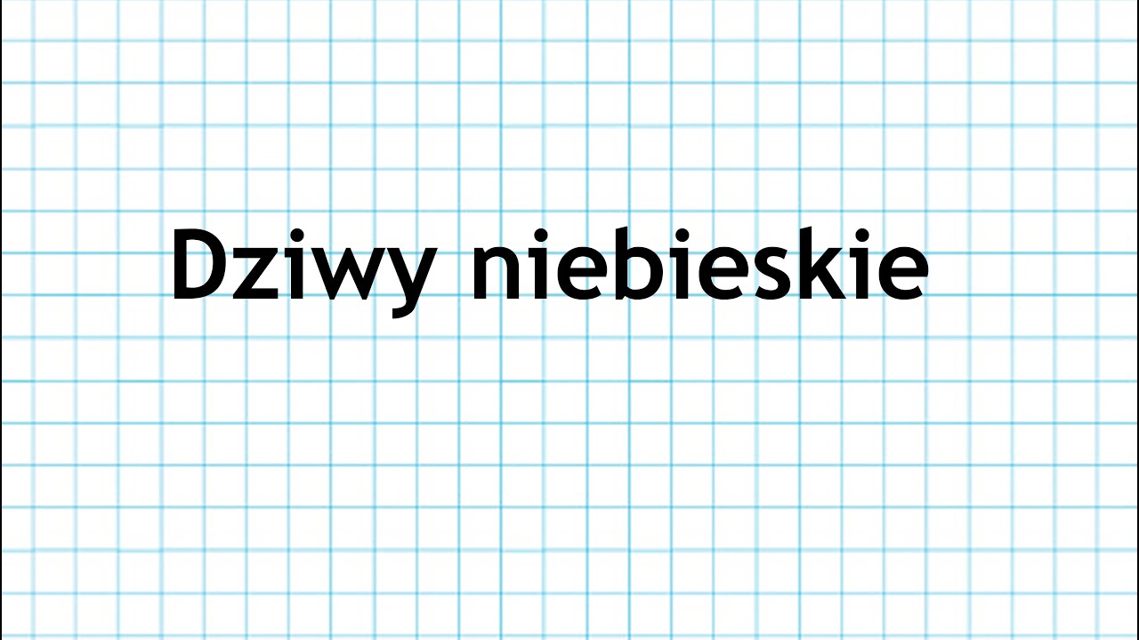 BOGOWIE ŚWIATŁA I POWIETRZA - Dziwy niebieskie