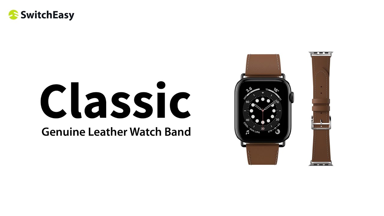 Classic Genuine Leather Apple Watch band | SwitchEasy |