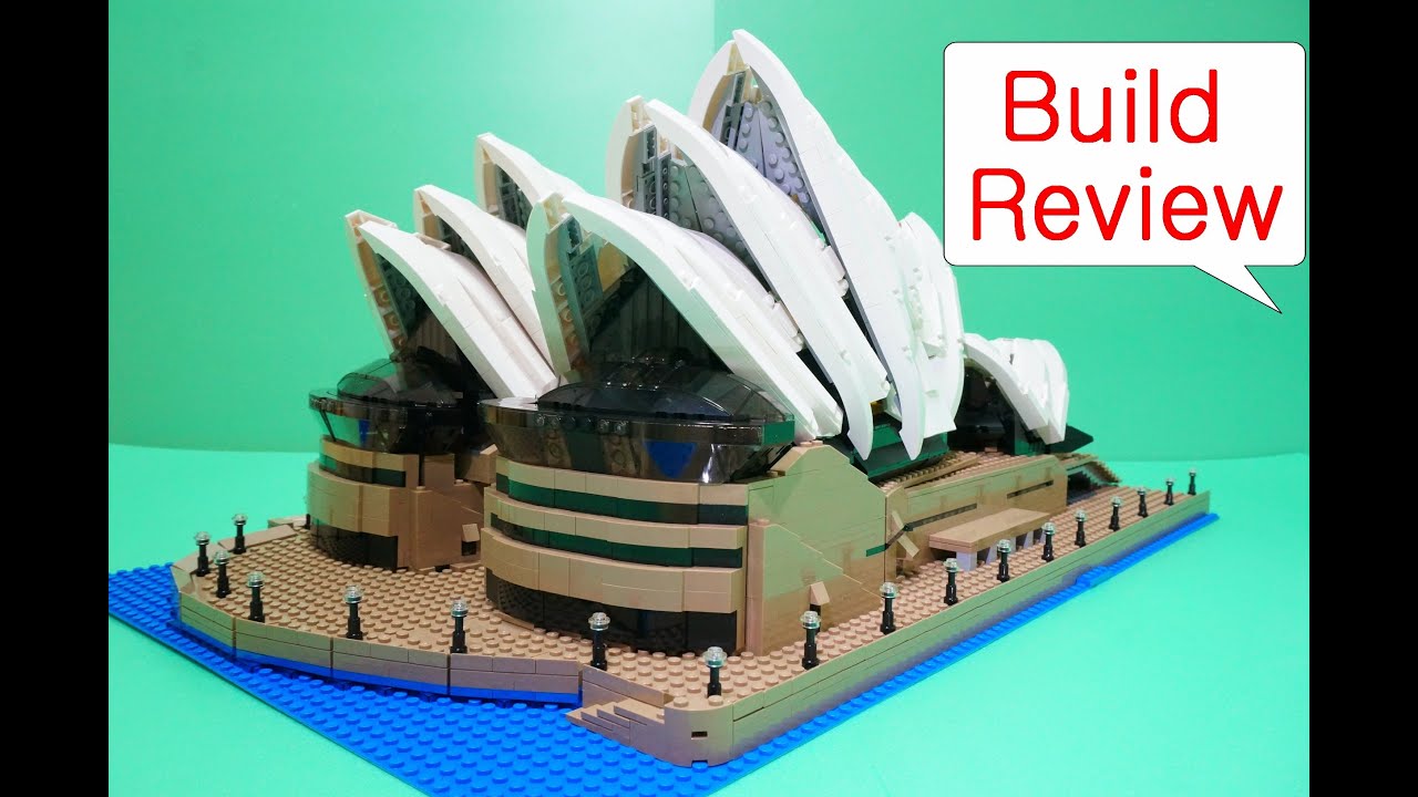 Lego (레고) 10234 Sydney Opera House - Stop Motion Build Review (지호토이TV)