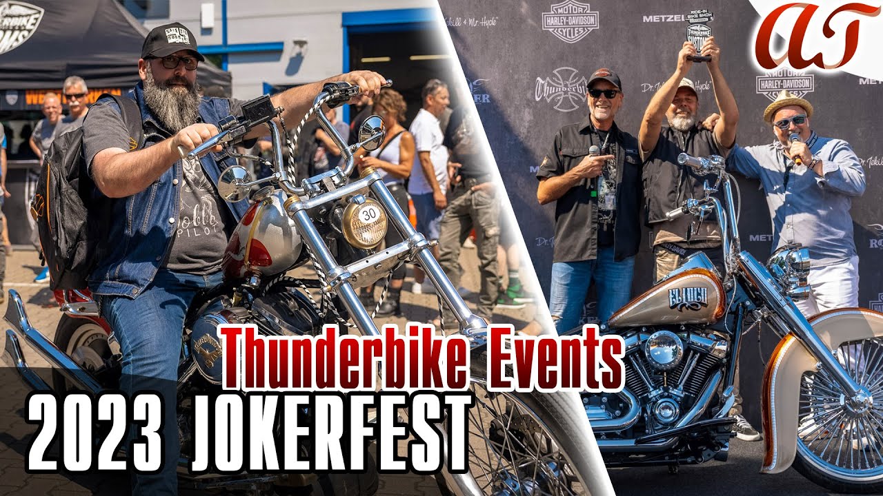 2023 JOKERFEST * Thunderbike Events - Custombike SHOW * A&T Design