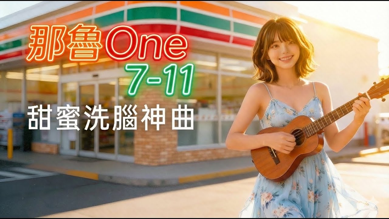 《那魯One 7-11》想你24小時，愛你不打烊｜甜蜜洗腦神曲｜Aria艾莉亞｜Official Lyric Audio