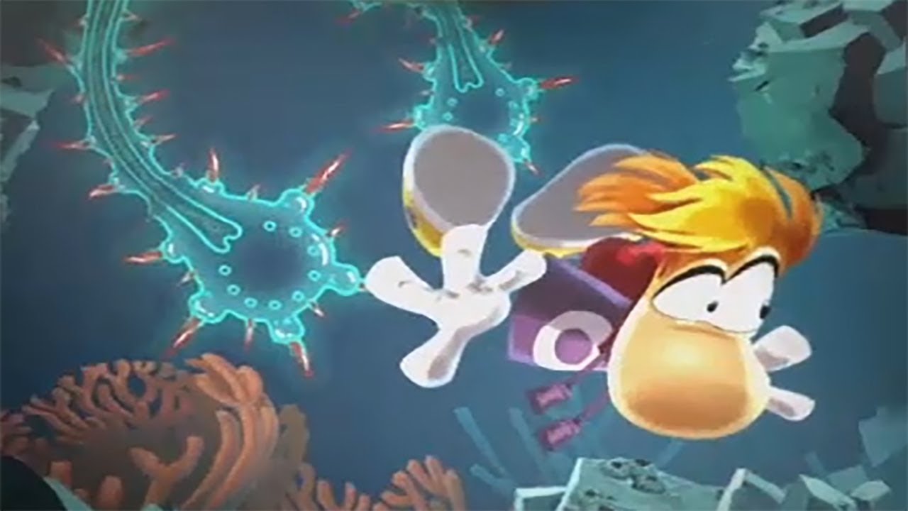 Rayman Legends 100% Walkthrough Part 11 - Sea of Serendipity (Back to Origins)