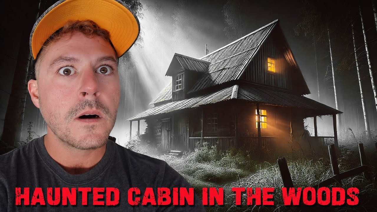 My SCARIEST NIGHT ALONE with an EVIL ENTITY Inside HAUNTED CABIN IN THE WOODS