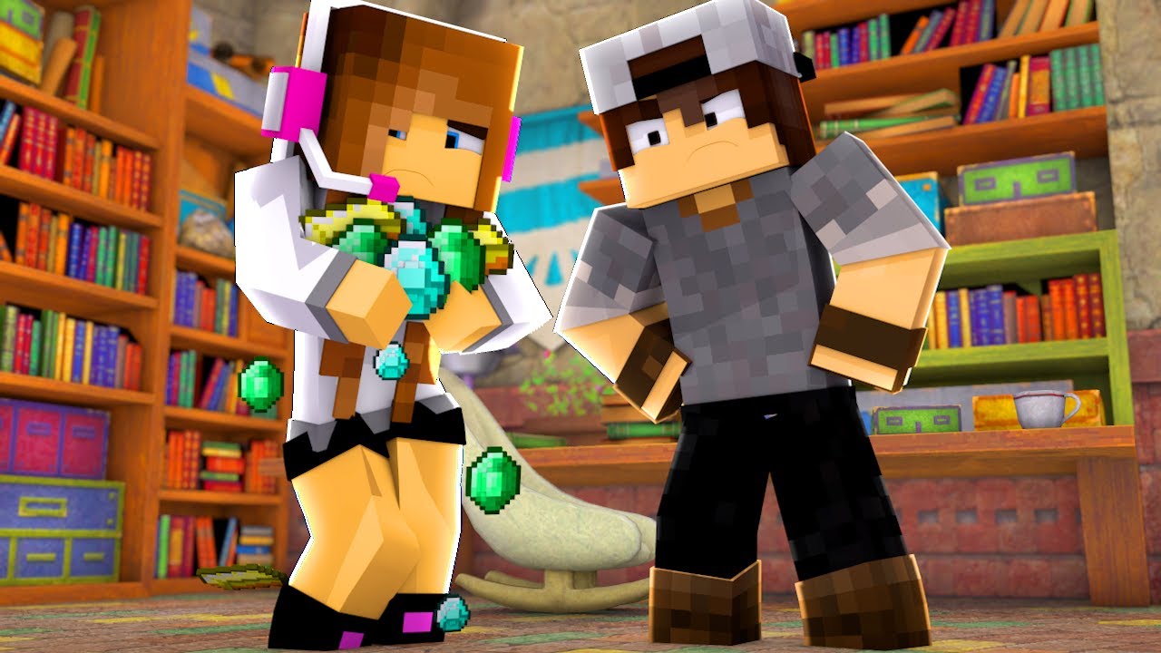 Minecraft: MLG PVP - PEGUEI A BIBI ROUBANDO!