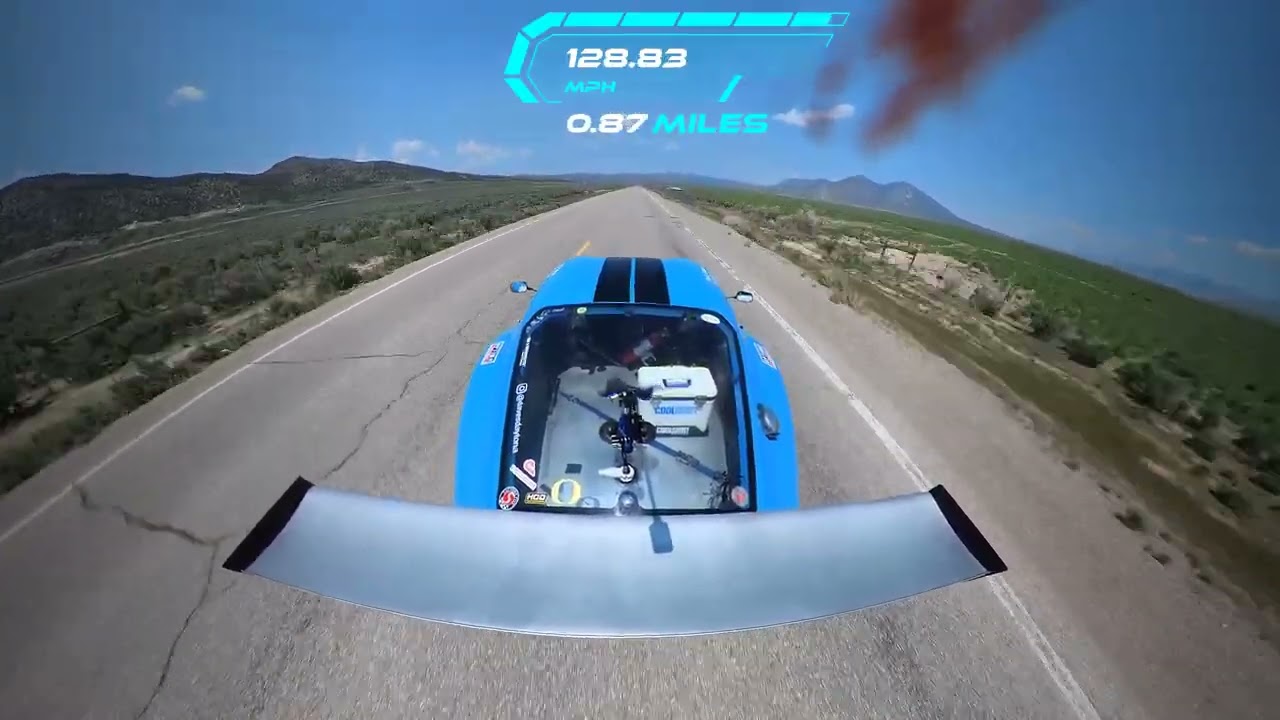 Nevada Open Road Challenge, 1-mile Shootout, one of three runs