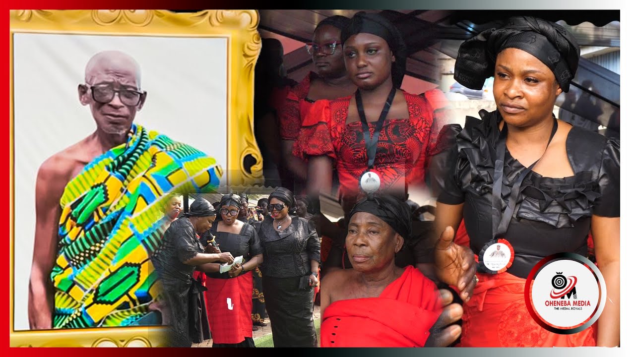 Final Funeral Rites Of The Late Mr.Yaw Oppong Fosu At Bekwai In The Ashanti Region.