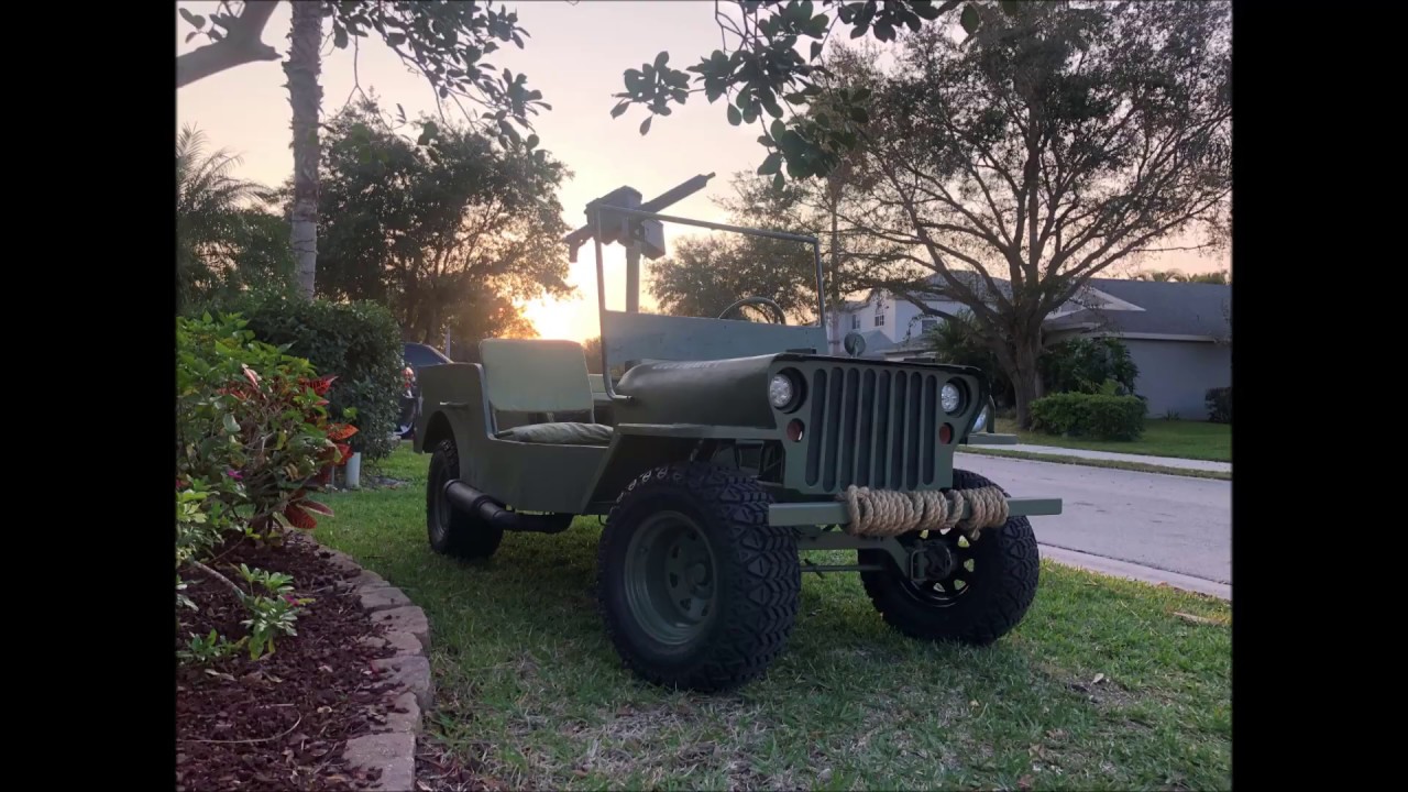 Willy Jeep Custom Golf Cart build part 2