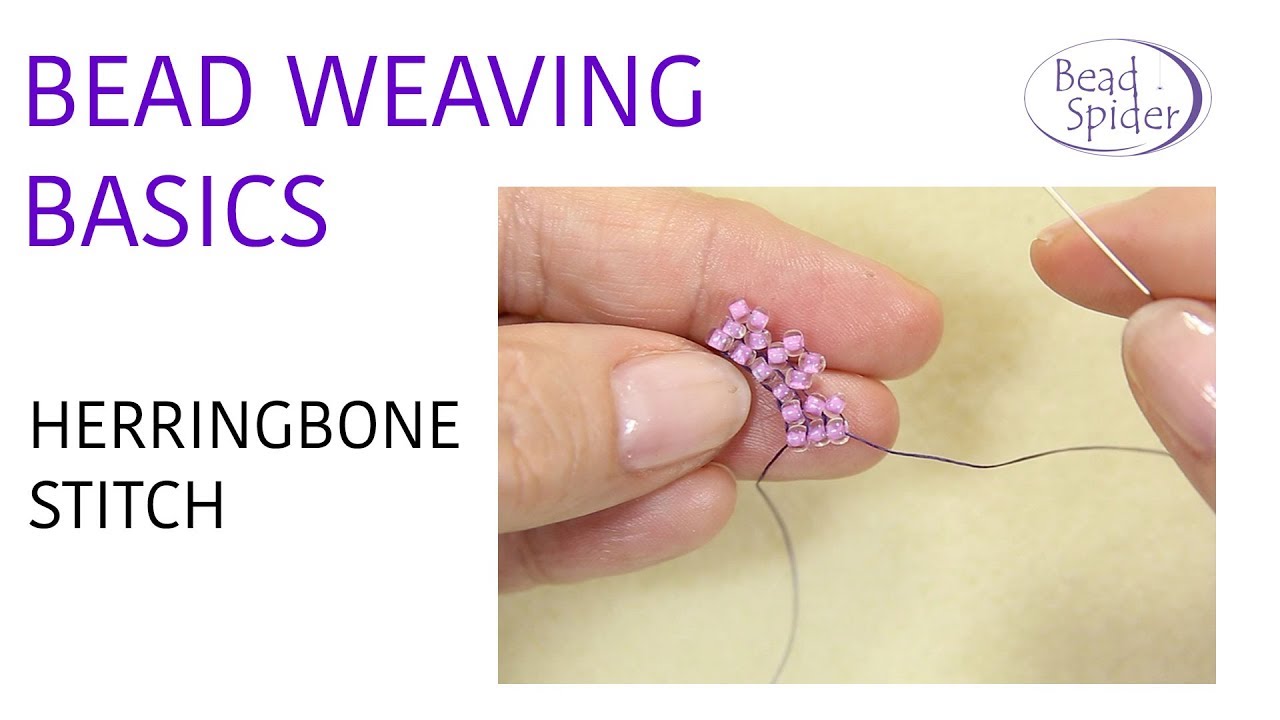 Bead Weaving Basics: Herringbone Stitch