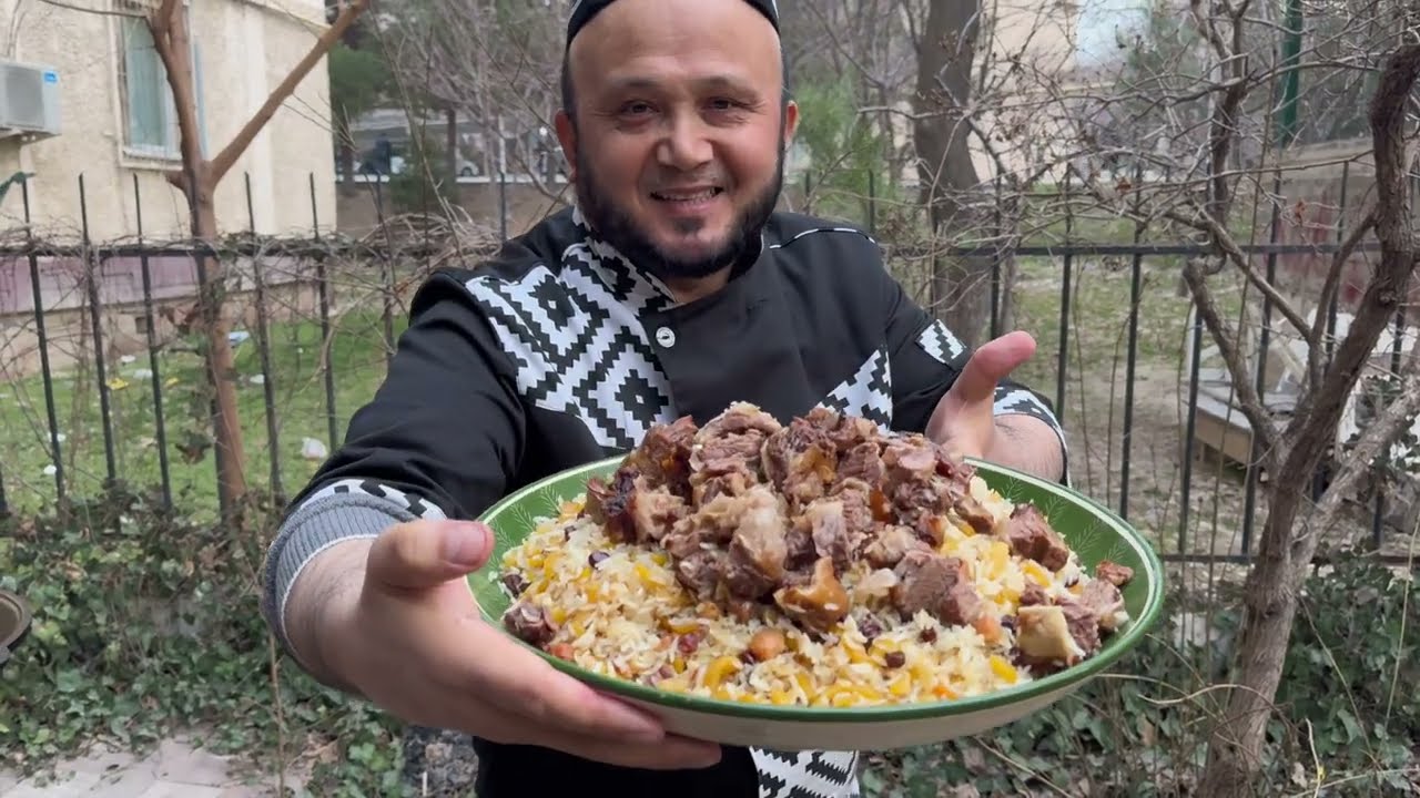 UZBEK PILAF, УЗБЕКСКИЙ ПЛОВ, TOSHKENT TO'Y OSHI