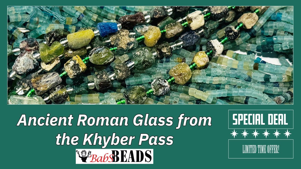 Khyber Khyber Pass, Ancient Roman Glass Beads