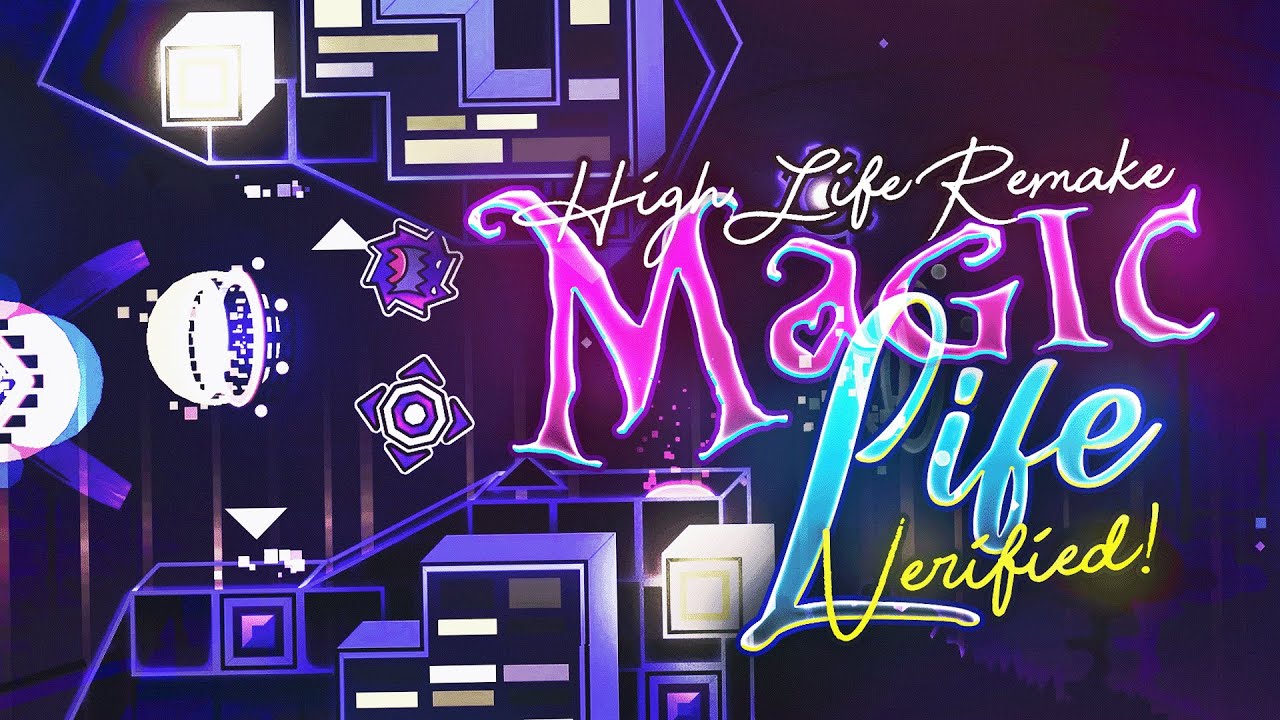 MAGIC LIFE 100% ПРОВЕРЕНО! (БЕЗУМНЫЙ ДЕМОН) от Astraa и других | Geometry Dash