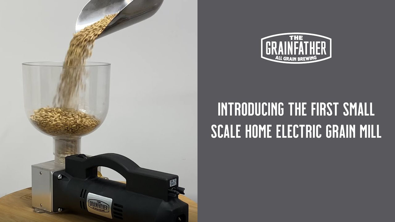Achieve a Superior Grain Crush for Your Homebrew with the Electric Grain Mill | Grainfather