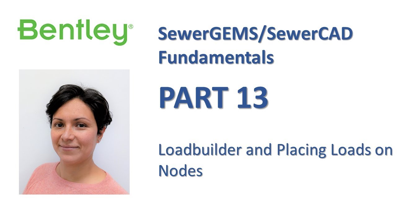 Основы SewerGEMS/SewerCAD, часть 13: Конструктор нагрузок