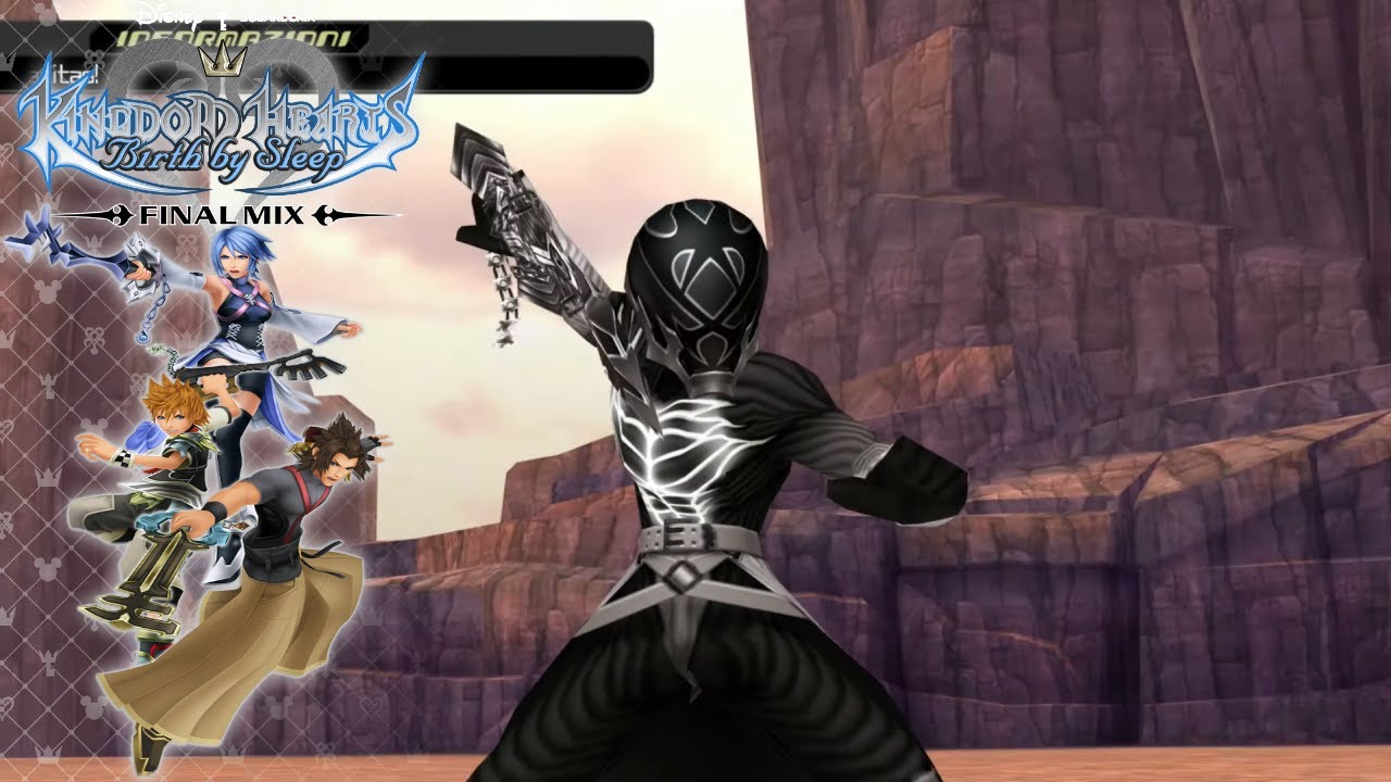 Kingdom Hearts BBS (PC) - Vanitas Lingering Spirit (No Damage/LV1 Critical/All Characters)
