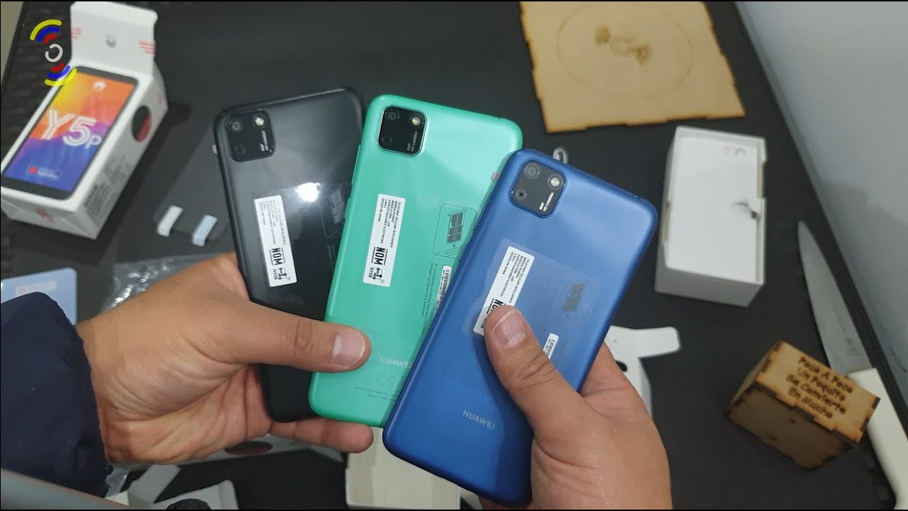 Huawei Y5P todos los colores!: Unboxing y Mini Review | En Español Latino 4k UHD UltraHD